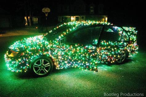 Can You Put Christmas Lights on Your Car? And Why Not Turn Your Vehicle into a Festive UFO?