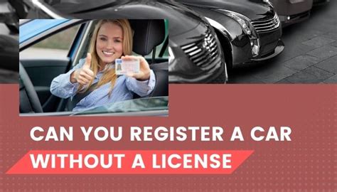 Can You Register a Car Without a Driver's License? And Why Do Pineapples Dream of Owning Sports Cars?